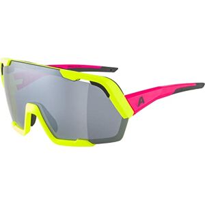 ALPINA Unisex Volwassenen, ROCKET BOLD Sportbril, neon-pink yellow matt/black, One Size ALPINA Unisex Volwassenen, ROCKET BOLD Sportbril, neon-pink yellow matt/black, One Size
