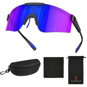 Ambienden Hardloopzonnebril voor mannen en vrouwen gepolariseerde sportzonnebril met UV400/winddicht lichtgewicht fietsbril voor skiën, wandelen, vissen, golf, outdoor, fietsen, rijden, snelle bril Ambienden Hardloopzonnebril voor mannen en vrouwen gepolariseerde sportzonnebril met UV400/winddicht lichtgewicht fietsbril voor skiën, wandelen, vissen, golf, outdoor, fietsen, rijden, snelle bril
