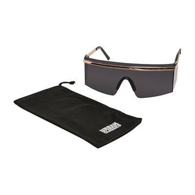 Urban Classics Unisex Sunglasses Sardinia zonnebril, zwart/goud, eenheidsmaat EU, zwart/goud, One Size Urban Classics Unisex Sunglasses Sardinia zonnebril, zwart/goud, eenheidsmaat EU, zwart/goud, One Size