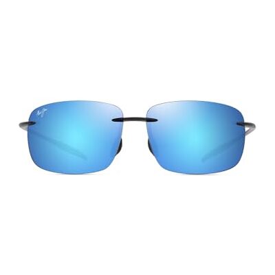 Maui Jim BLUE HAWAII BREAKWALL SHINY BLACK Maui Jim BLUE HAWAII BREAKWALL SHINY BLACK