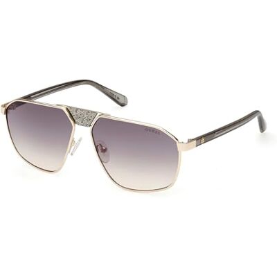 GUESS Gu00086 zonnebril voor heren, goud, 140/13/47,4 GUESS Gu00086 zonnebril voor heren, goud, 140/13/47,4