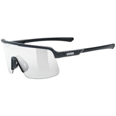 Uvex dyrt Sportbril voor volwassene filtercategorie 0 contrastverhogend black matt/transparent one size Uvex dyrt Sportbril voor volwassene filtercategorie 0 contrastverhogend black matt/transparent one size