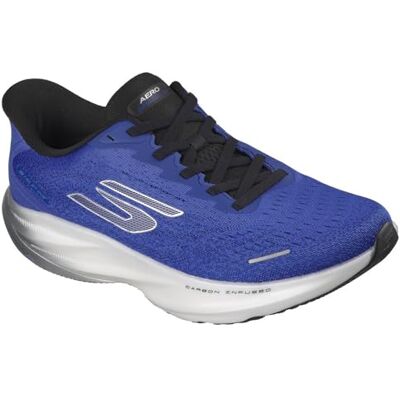Skechers Skx Aero Spark SI Slip-Ingymschoenen voor heren Premium loopdesign, handsfree, Hyper Burst ijsdemping, met koolstof geïnjecteerde H-plaat, voetboog-fit Skechers Skx Aero Spark SI Slip-Ingymschoenen voor heren Premium loopdesign, handsfree, Hyper Burst ijsdemping, met koolstof geïnjecteerde H-plaat, voetboog-fit