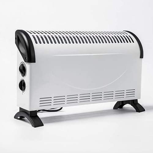 FULLSENT Elektrische verwarming/verwarming/1800 W energiebesparend, elektrische verwarming, 3 warmtestanden, 750 W/1050 W/1800 W, 52 x 16 x 33 cm, mobiele elektrische verwarming