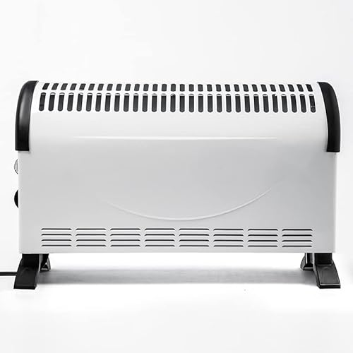 FULLSENT Elektrische verwarming/verwarming/energiebesparing 1800 W, elektrische verwarming, verwarming 3 snelheden 750 W/1050 W/1800 W, mobiele elektrische verwarming 52 x 16 x 33 cm