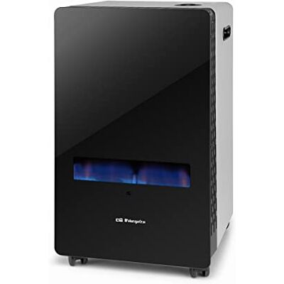 Orbegozo HBF 100 blauwe vlamkachel, 3800 kW, energieklasse A, butaangas en propaangas, drievoudig veiligheidssysteem: automatische uitschakeling, atmosferische analysator, piëzo-ontsteking Orbegozo HBF 100 blauwe vlamkachel, 3800 kW, energieklasse A, butaangas en propaangas, drievoudig veiligheidssysteem: automatische uitschakeling, atmosferische analysator, piëzo-ontsteking