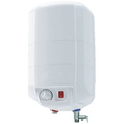 eldom Warmwateropslag/boiler 10L boventafel drukvast 72325NMP, wit eldom Warmwateropslag/boiler 10L boventafel drukvast 72325NMP, wit