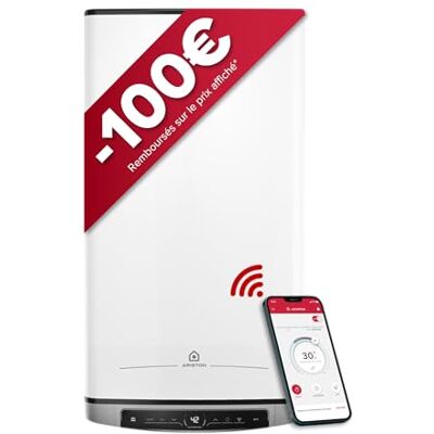Ariston Velis Evo Dune Dry WiFi 65 l platte boiler, multipositie, DRY weerstanden x2, anti-kalk, 25% energiebesparend, NF-gecertificeerd, levenslange vervangingsgarantie* Ariston Velis Evo Dune Dry WiFi 65 l platte boiler, multipositie, DRY weerstanden x2, anti-kalk, 25% energiebesparend, NF-gecertificeerd, levenslange vervangingsgarantie*
