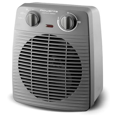 Rowenta Compact Power, ventilatorkachel, snel en stil verwarmen, SO2212 Twee temperaturen, twee standen, energiezuinige modus, eenvoudig te bedienen, Persoonlijke instellingen, Kleur: Grijs/Rood Rowenta Compact Power, ventilatorkachel, snel en stil verwarmen, SO2212 Twee temperaturen, twee standen, energiezuinige modus, eenvoudig te bedienen, Persoonlijke instellingen, Kleur: Grijs/Rood