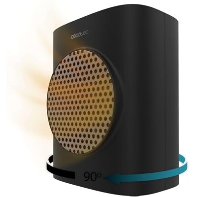 Cecotec Slimme Tafelmodel Keramische Kachel ReadyWarm 1570 Max Ceramic Rotate Smart. 1500 W, Touchscreen, Instelbare Thermostaat, Oscillatie 90º, Timer, Automatische Uitschakeling Cecotec Slimme Tafelmodel Keramische Kachel ReadyWarm 1570 Max Ceramic Rotate Smart. 1500 W, Touchscreen, Instelbare Thermostaat, Oscillatie 90º, Timer, Automatische Uitschakeling