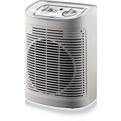 Rowenta Instant Comfort Aqua, ventilatorkachel, snel, SO6510 2 instellingen, Compact, Gemakkelijk mee te nemen, op te bergen, Grote Warmteverspreiding, stil verwarmen, Kleur: Grijs/Wit Rowenta Instant Comfort Aqua, ventilatorkachel, snel, SO6510 2 instellingen, Compact, Gemakkelijk mee te nemen, op te bergen, Grote Warmteverspreiding, stil verwarmen, Kleur: Grijs/Wit
