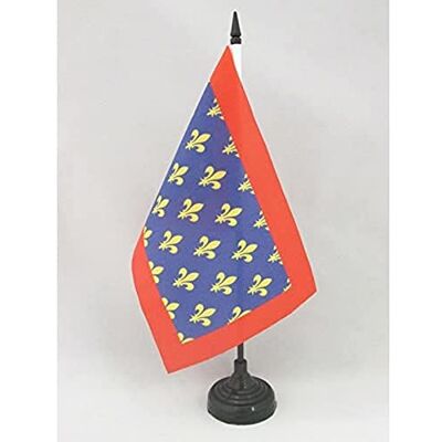 AZ FLAG Tafelvlag Sarthe 21x14 cm Polyester 100D Plastic Voet Binnengebruik Frans bureauvlag gestikte afwerking met verstevigde randen met kunststof stok en kunststof voet 100D polyester AZ FLAG Tafelvlag Sarthe 21x14 cm Polyester 100D Plastic Voet Binnengebruik Frans bureauvlag gestikte afwerking met verstevigde randen met kunststof stok en kunststof voet 100D polyester