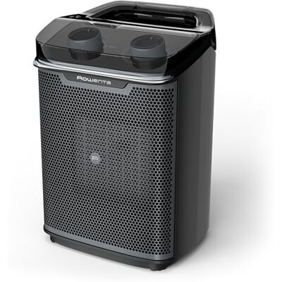 Rowenta Intense Comfort Aqua, Keramische Badkamer Kachel, 2000 Watt SO9350 Eco-modus, regelbare thermostaat, vijf veiligheidsfuncties, stille werking, Energie zuinig, Kleur: Zwart Rowenta Intense Comfort Aqua, Keramische Badkamer Kachel, 2000 Watt SO9350 Eco-modus, regelbare thermostaat, vijf veiligheidsfuncties, stille werking, Energie zuinig, Kleur: Zwart