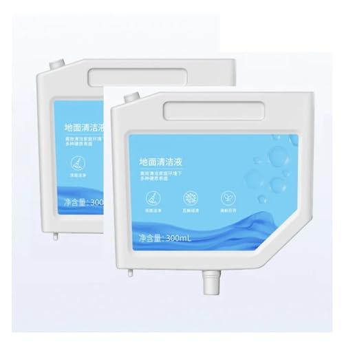 CINDTRGA Compatibel for Dreame L10s Ultra S10 S10 Pro S10 Plus Vloerreiniger Vloeibare Reinigingsoplossing Stofzuiger Reserveonderdelen 300ML (Color : 2 pcs)