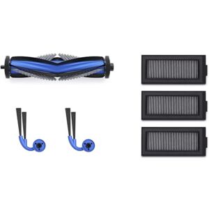 ECOVACS Vervangingsset voor DEEBOT X11 familie – 1 x anti-klit-hoofdborstel, 2 x anti-klit-zijborstels, 3 x zeer efficiënte antibacteriële filter, officiële accessoires ECOVACS Vervangingsset voor DEEBOT X11 familie – 1 x anti-klit-hoofdborstel, 2 x anti-klit-zijborstels, 3 x zeer efficiënte antibacteriële filter, officiële accessoires