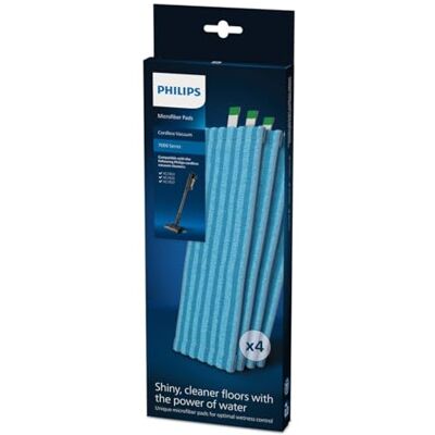 Philips Microvezel Pads Stofzuiger 7000 Wasbaar & Herbruikbaar 4 microvezel pads Voor snoerloze stofzuiger 7000-serie, wasbare navulling (XV1670/02) Philips Microvezel Pads Stofzuiger 7000 Wasbaar & Herbruikbaar 4 microvezel pads Voor snoerloze stofzuiger 7000-serie, wasbare navulling (XV1670/02)