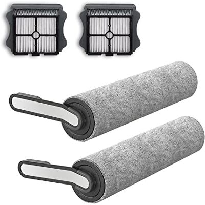 Home Times Vervangende borstelroller en vacuümfilter voor Tineco Floor ONE S5/Floor One S5 Pro 2 S5 Extreme draadloze nat-droogstofzuiger.. Home Times Vervangende borstelroller en vacuümfilter voor Tineco Floor ONE S5/Floor One S5 Pro 2 S5 Extreme draadloze nat-droogstofzuiger..