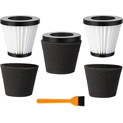 Ansook Vervanging Scorpion Handheld Stofzuiger Filter met Borstel Compatibel met Dirt Devil Scorpion Handheld Stofzuiger Stijl F117, Vergelijk met Onderdelen AD40117 (3Pack) Ansook Vervanging Scorpion Handheld Stofzuiger Filter met Borstel Compatibel met Dirt Devil Scorpion Handheld Stofzuiger Stijl F117, Vergelijk met Onderdelen AD40117 (3Pack)