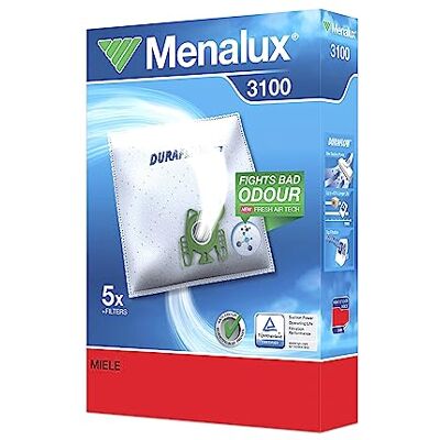 Menalux 3100 stuks 5 stofzakken, 1 motorfilter en 1 microfilter Menalux 3100 stuks 5 stofzakken, 1 motorfilter en 1 microfilter