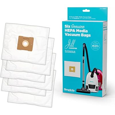 Simplicity Type Z HEPA Stofzuigerzakken 6 Pack Simplicity Type Z HEPA Stofzuigerzakken 6 Pack