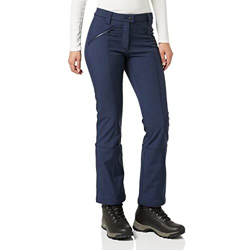 CMP Damesbroek met binnenliggende legging, zwart blauw, M