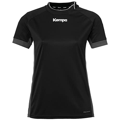 Kempa Prime Shirt Vrouwen Handbal T-shirt, Rood/Chili, L