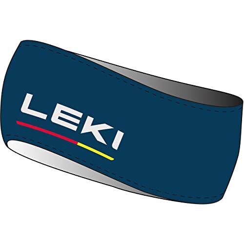 LEKI 4 seizoenen hoofdband (True Navy Blue Wit)