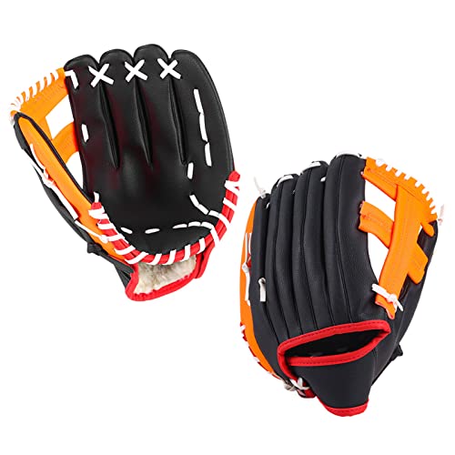 Onlynery Sport-softbalhandschoenen,Kindersport-honkbalhandschoenen   Comfortabele enkele honkbal- en softbalhandschoen,Comfortabele honkbal- en softbalhandschoen voor kinderen, jeugd, volwassenen,