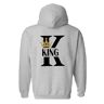 Nesthome King Queen pullover voor koppels, hoodie voor koppels, grijs-king, L