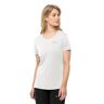 Jack Wolfskin Tech T W T-shirt, krachtig, XL, dames, Krachtig wit, XL
