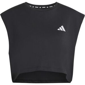 adidas Mujer adi365 Running Essentials Crop T-Shirt, black, M adidas Mujer adi365 Running Essentials Crop T-Shirt, black, M