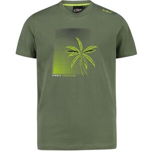 CMP T-shirt van katoenen jersey, uniseks, Salie, 104 CMP T-shirt van katoenen jersey, uniseks, Salie, 104