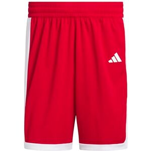 adidas Hombre MENS PULSE SPEED BBALL SHORT, team power red/white, S adidas Hombre MENS PULSE SPEED BBALL SHORT, team power red/white, S