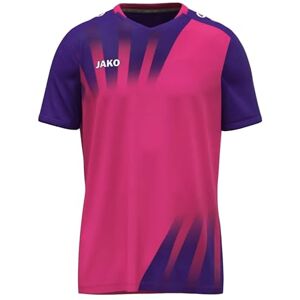 JAKO Uniseks shirt vintage, korte mouwen, fuchsia/paars, S JAKO Uniseks shirt vintage, korte mouwen, fuchsia/paars, S