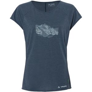 Vaude Tekoa II Dames blauw 36 - T-Shirt Vaude Tekoa II Dames blauw 36 - T-Shirt