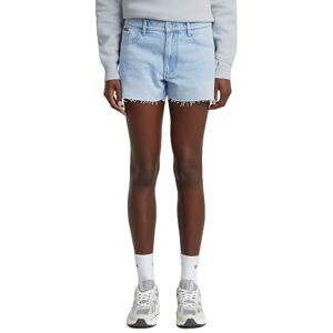 G-STAR , True Shorts Raw Edge, Blauw (Sun Faded Blue Vapour D24376-d936-h112), 31W G-STAR , True Shorts Raw Edge, Blauw (Sun Faded Blue Vapour D24376-d936-h112), 31W