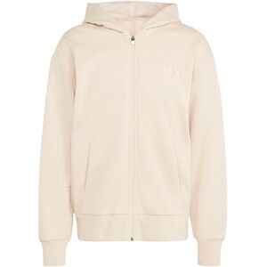 adidas Hombre ALL SZN FLEECE FULL ZIP HOODIE, Crystal Linen, S adidas Hombre ALL SZN FLEECE FULL ZIP HOODIE, Crystal Linen, S