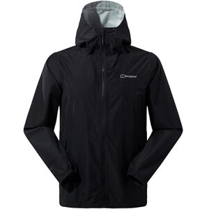 Berghaus Heren Deluge Pro 3.0 jas, zwart/zwart, L, Zwart, L Berghaus Heren Deluge Pro 3.0 jas, zwart/zwart, L, Zwart, L