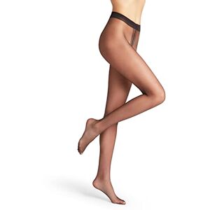 FALKE Dames Panty Shelina 12 DEN W Ti ultra transparent eenkleurig 1 paar, Zwart Black 3009, S-M FALKE Dames Panty Shelina 12 DEN W Ti ultra transparent eenkleurig 1 paar, Zwart Black 3009, S-M