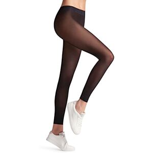 FALKE Dames Legging Matt Deluxe 30 DEN W Le sheer eenkleurig 1 paar, Zwart Black 3009, M-L FALKE Dames Legging Matt Deluxe 30 DEN W Le sheer eenkleurig 1 paar, Zwart Black 3009, M-L