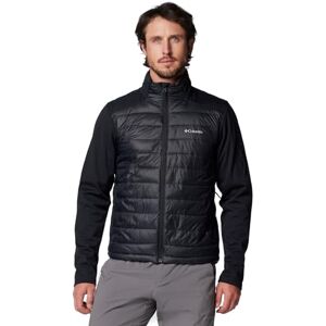 Columbia Tech Hybrid Softshell, Adventure-Ready Jacket, Vlekbestendig, Milieuvriendelijke isolatie, Aanpasbare zoom, Flexibel ontwerp Heren Columbia Tech Hybrid Softshell, Adventure-Ready Jacket, Vlekbestendig, Milieuvriendelijke isolatie, Aanpasbare zoom, Flexibel ontwerp Heren