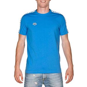 ARENA Men's Team Stripe T-Shirt, Royal White (US), S ARENA Men's Team Stripe T-Shirt, Royal White (US), S