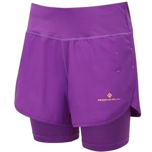 Ronhill - Dames 2-in-1 Training Shorts - Grape Juice - Training Shorts Ronhill - Dames 2-in-1 Training Shorts - Grape Juice - Training Shorts