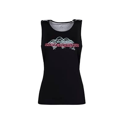 Rock Experience Spotlights Woman Tank Tank, ademend, sportief, zwart, medium dames, Zwart, M Rock Experience Spotlights Woman Tank Tank, ademend, sportief, zwart, medium dames, Zwart, M