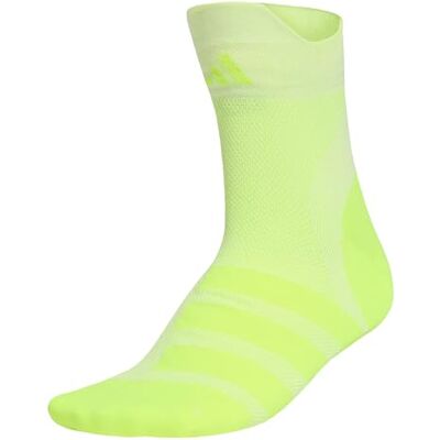 adidas uniseks-volwassene RUNxADIZERO Sock 1PP, white/solar yellow/solar yellow, 34-36 adidas uniseks-volwassene RUNxADIZERO Sock 1PP, white/solar yellow/solar yellow, 34-36