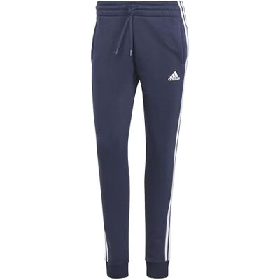 adidas Dames Essentials 3-Stripes Fleece Pants, legend ink/white, XS Short adidas Dames Essentials 3-Stripes Fleece Pants, legend ink/white, XS Short