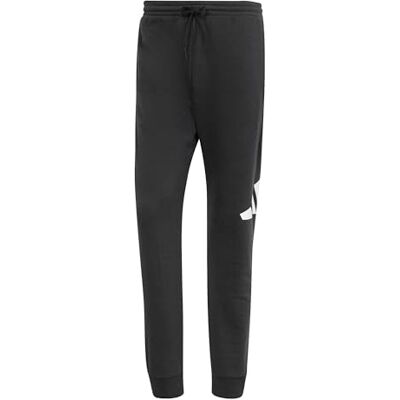 adidas heren Essentials Big Logo French Terry Pants, black/white, XS adidas heren Essentials Big Logo French Terry Pants, black/white, XS