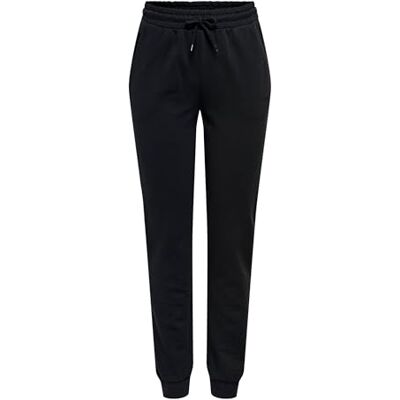 ONLY Play ONPMELINA joggingbroek voor dames, middelhoge taille, slim fit broek, zwart, XS ONLY Play ONPMELINA joggingbroek voor dames, middelhoge taille, slim fit broek, zwart, XS