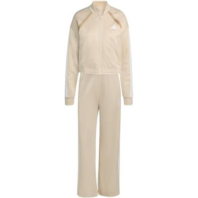 adidas Mujer TEAMSPORT TRACKSUIT, Crystal Linen/white, XL adidas Mujer TEAMSPORT TRACKSUIT, Crystal Linen/white, XL