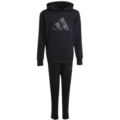 adidas Unisex niños SEASONALS CAMO TRACKSUIT, black/carbon, 15-16 Years adidas Unisex niños SEASONALS CAMO TRACKSUIT, black/carbon, 15-16 Years
